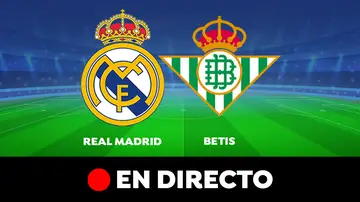Real Madrid - Betis: partido de hoy de la Liga Santander, en directo