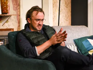 Tom Felton en su obra de teatro '222 Ghost story' Tom Felton en su obra de teatro '222 Ghost story'