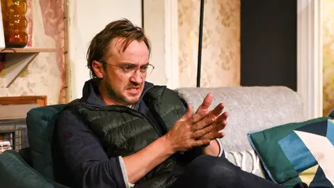 Tom Felton en su obra de teatro '222 Ghost story'