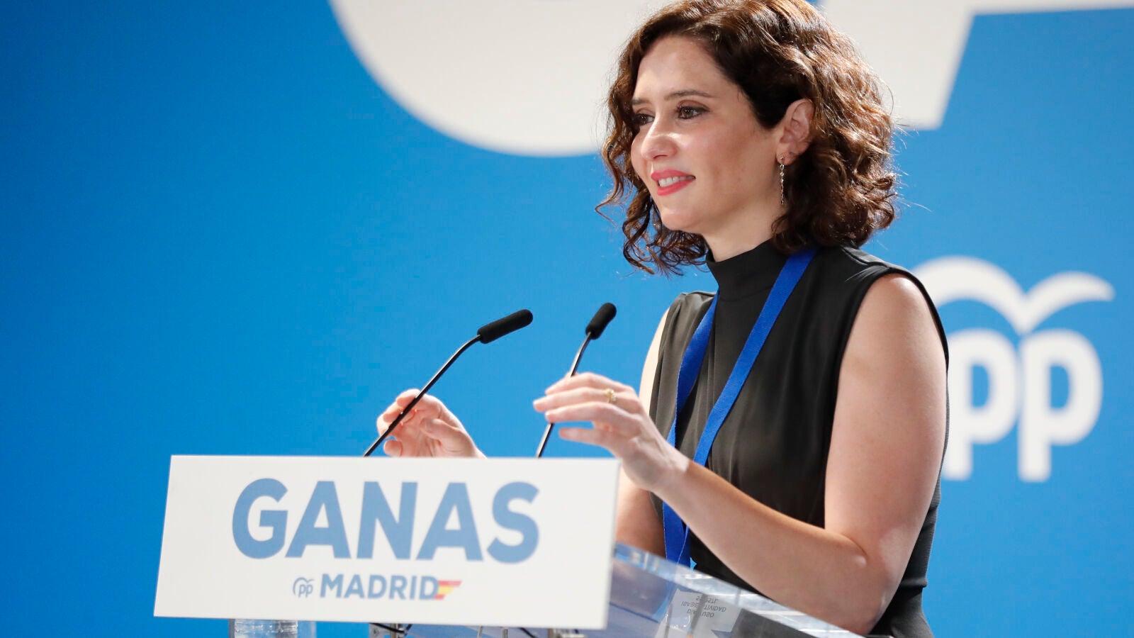 Isabel Díaz Ayuso, en el Congreso del PP de Madrid: 