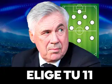 ELIGE TU 11 del Real Madrid en la final de la Champions League ELIGE TU 11 del Real Madrid en la final de la Champions League