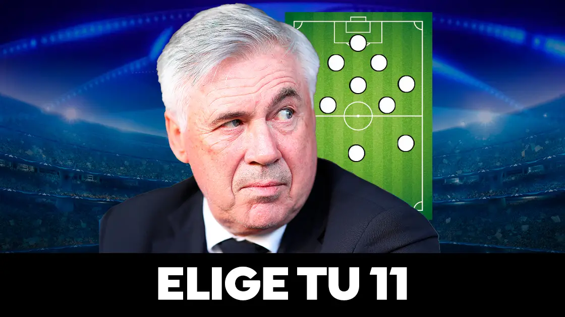 ELIGE TU 11 del Real Madrid en la final de la Champions League ELIGE TU 11 del Real Madrid en la final de la Champions League