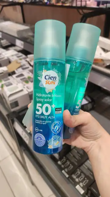 Protector solar bifásico Cien Sun SPF50+ Protector solar bifásico Cien Sun SPF50+