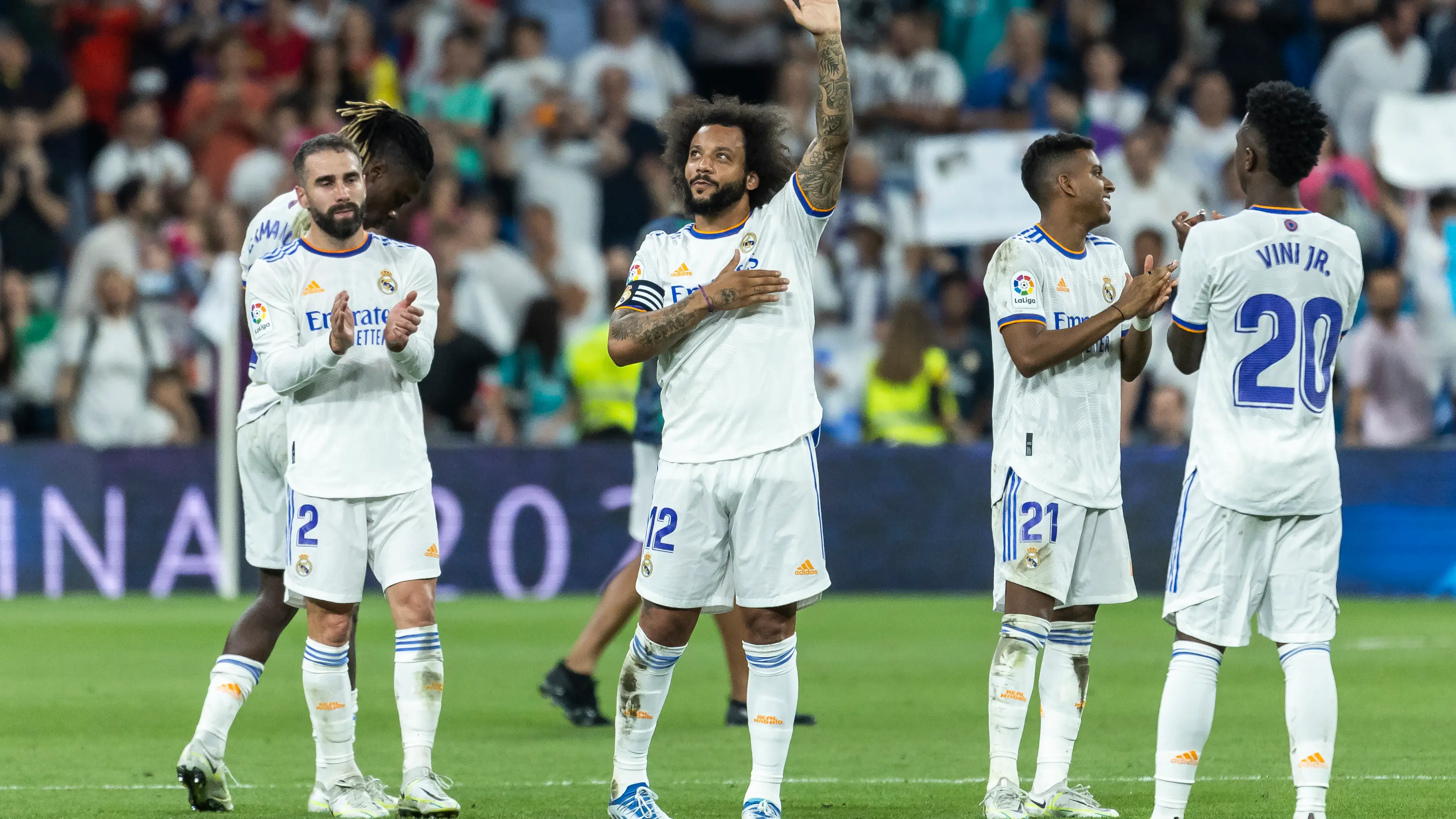 Así se despidió Marcelo del Bernabéu tras 16 años en el Real Madrid Así se despidió Marcelo del Bernabéu tras 16 años en el Real Madrid