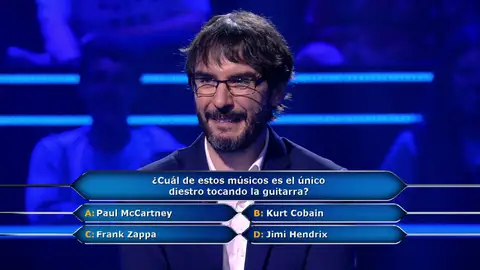 Juanra Bonet termina con el buen rollo de El Sevilla en ‘¿Quién quiere ser millonario?’: “No sabía cómo cortarte” Juanra Bonet termina con el buen rollo de El Sevilla en ‘¿Quién quiere ser millonario?’: “No sabía cómo cortarte”