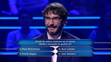 Juanra Bonet termina con el buen rollo de El Sevilla en ‘¿Quién quiere ser millonario?’: “No sabía cómo cortarte” 