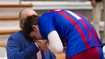 El rey emérito y su nieto Pablo Urdangarín El rey emérito y su nieto Pablo Urdangarín