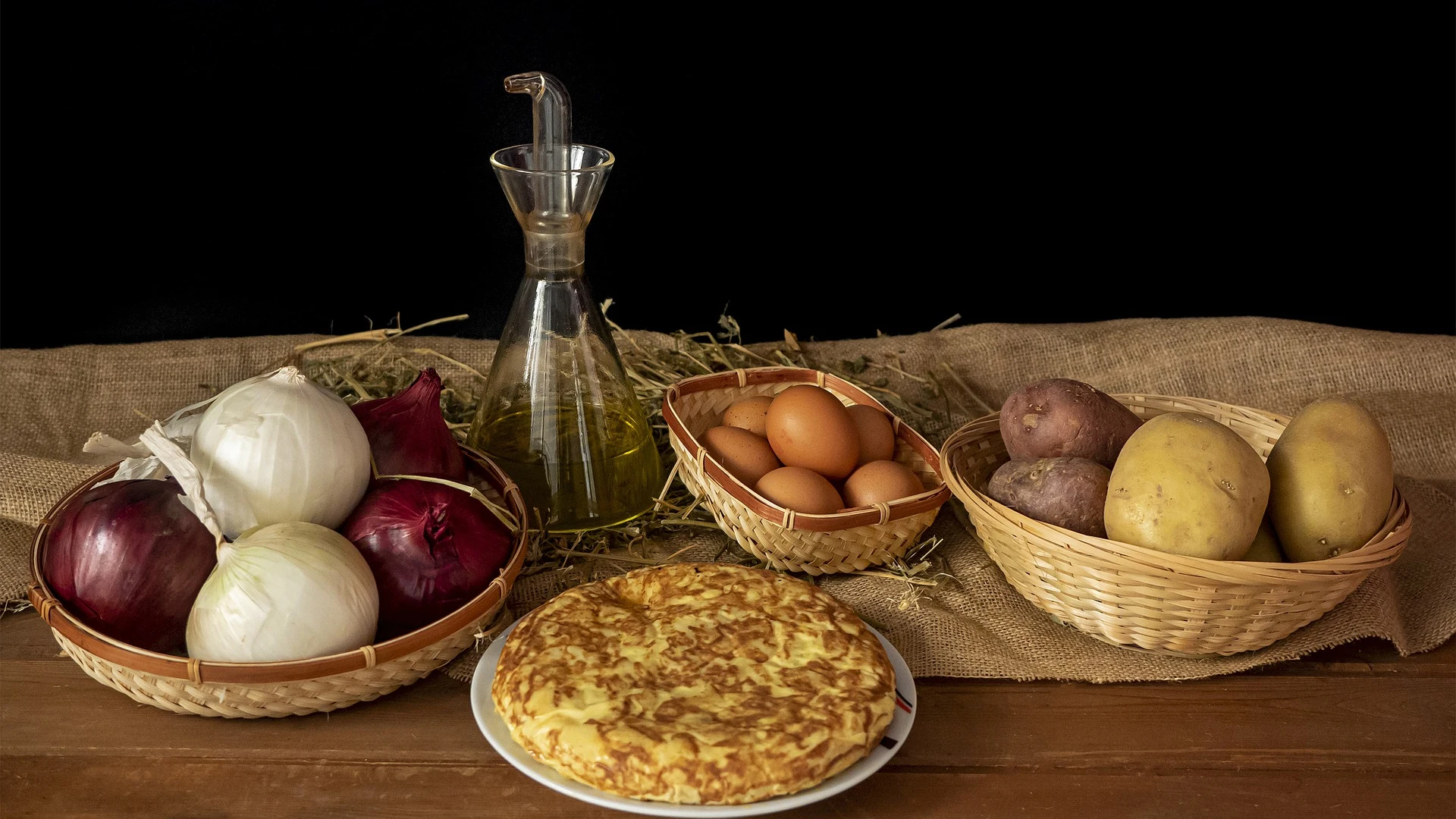 Una tortilla de patata