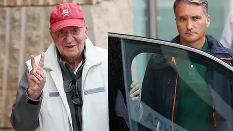 El rey emérito pone rumbo a Zarzuela para encontrarse con Felipe VI: "Espero abrazos" El rey emérito pone rumbo a Zarzuela para encontrarse con Felipe VI: "Espero abrazos"