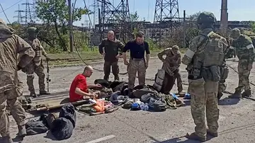 Heridos de la guerra en Ucrania llegan a Madrid