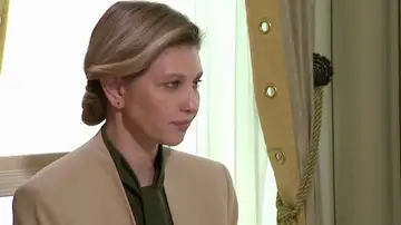 La mujer de Zelenski recuerda el primer día de la guerra La mujer de Zelenski recuerda el primer día de la guerra