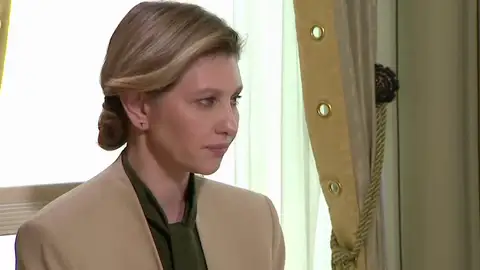 La mujer de Zelenski recuerda el primer día de la guerra La mujer de Zelenski recuerda el primer día de la guerra