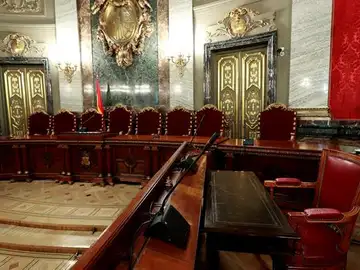 Imagen de archivo de una sala del Supremo Imagen de archivo de una sala del Supremo