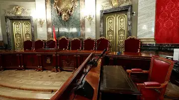 Imagen de archivo de una sala del Supremo Imagen de archivo de una sala del Supremo