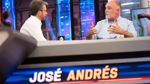 "Me caen lágrimas de impotencia en muchas situaciones": José Andrés se sincera en 'El Hormiguero 3.0' "Me caen lágrimas de impotencia en muchas situaciones": José Andrés se sincera en 'El Hormiguero 3.0'