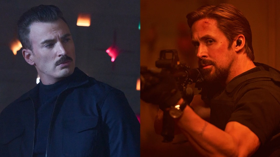 Chris Evans y Ryan Gosling en 'El Agente Invisible' Chris Evans y Ryan Gosling en 'El Agente Invisible'