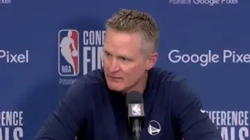 Steve Kerr, entrenador de los Golden State Warriors