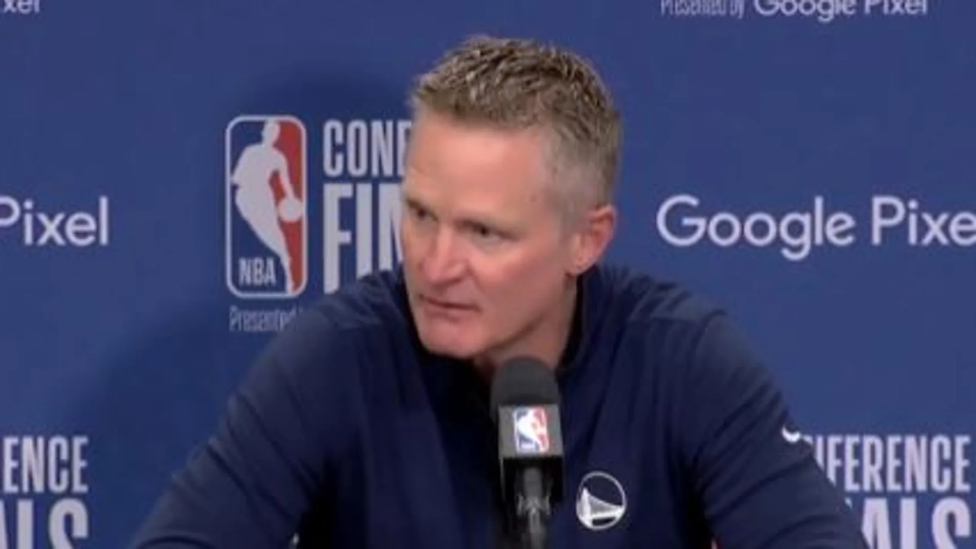 Steve Kerr, entrenador de los Golden State Warriors