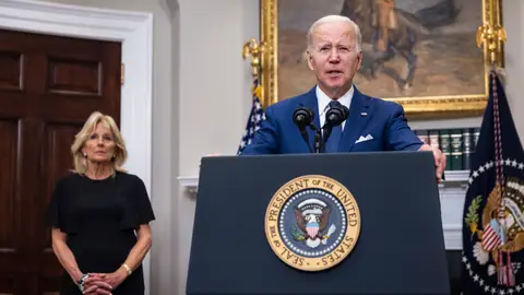 Joe Biden habla sobre el tiroteo de Texas Joe Biden habla sobre el tiroteo de Texas
