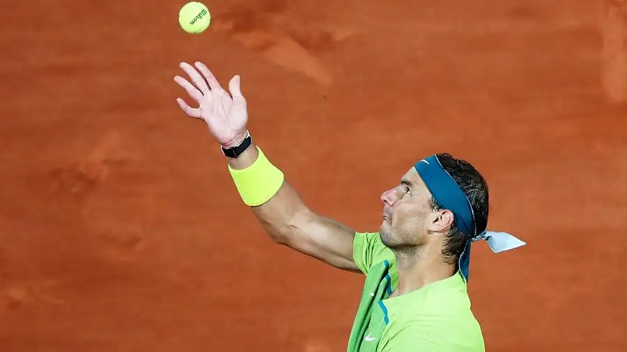 Rafa Nadal, ante Moutet en Roland Garros