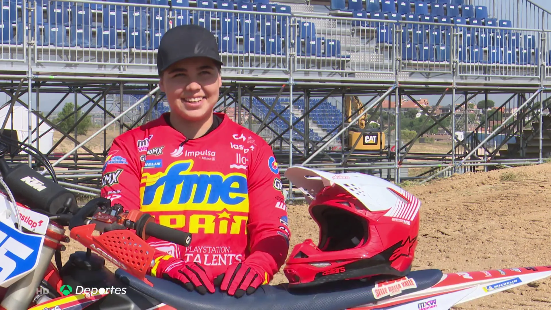 Daniela Guillén, niña récord del motocross español, busca volver a hacer historia en el GP de España Daniela Guillén, niña récord del motocross español, busca volver a hacer historia en el GP de España