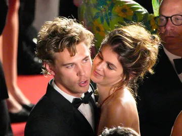 Kaia Gerber y Austin Butler en la premiere de 'Elvis' Kaia Gerber y Austin Butler en la premiere de 'Elvis'