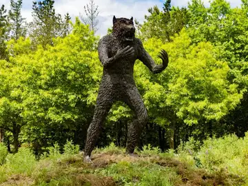 El Vákner, el 'hombre lobo' del Camino de Santiago, ya es inmortal El Vákner, el 'hombre lobo' del Camino de Santiago, ya es inmortal