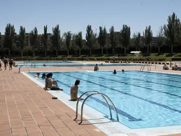 Piscina municipal en Zaragoza Piscina municipal en Zaragoza