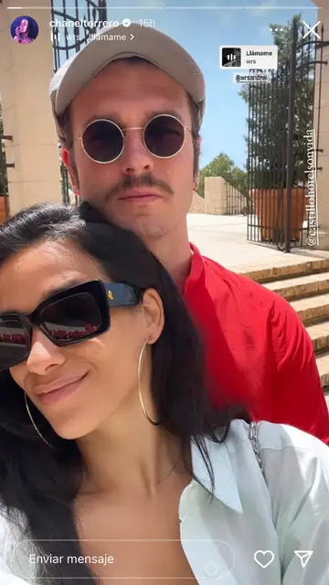Chanel Terrero y su novio Bastián Iglesias Chanel Terrero y su novio Bastián Iglesias