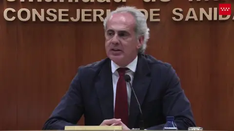 Rueda de prensa de Enrique Ruiz Escudero y Elena Andradas Rueda de prensa de Enrique Ruiz Escudero y Elena Andradas