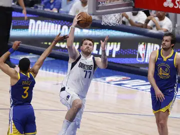 Los Warriors apartan a los Mavs de Doncic de la fina del la NBA Los Warriors apartan a los Mavs de Doncic de la fina del la NBA