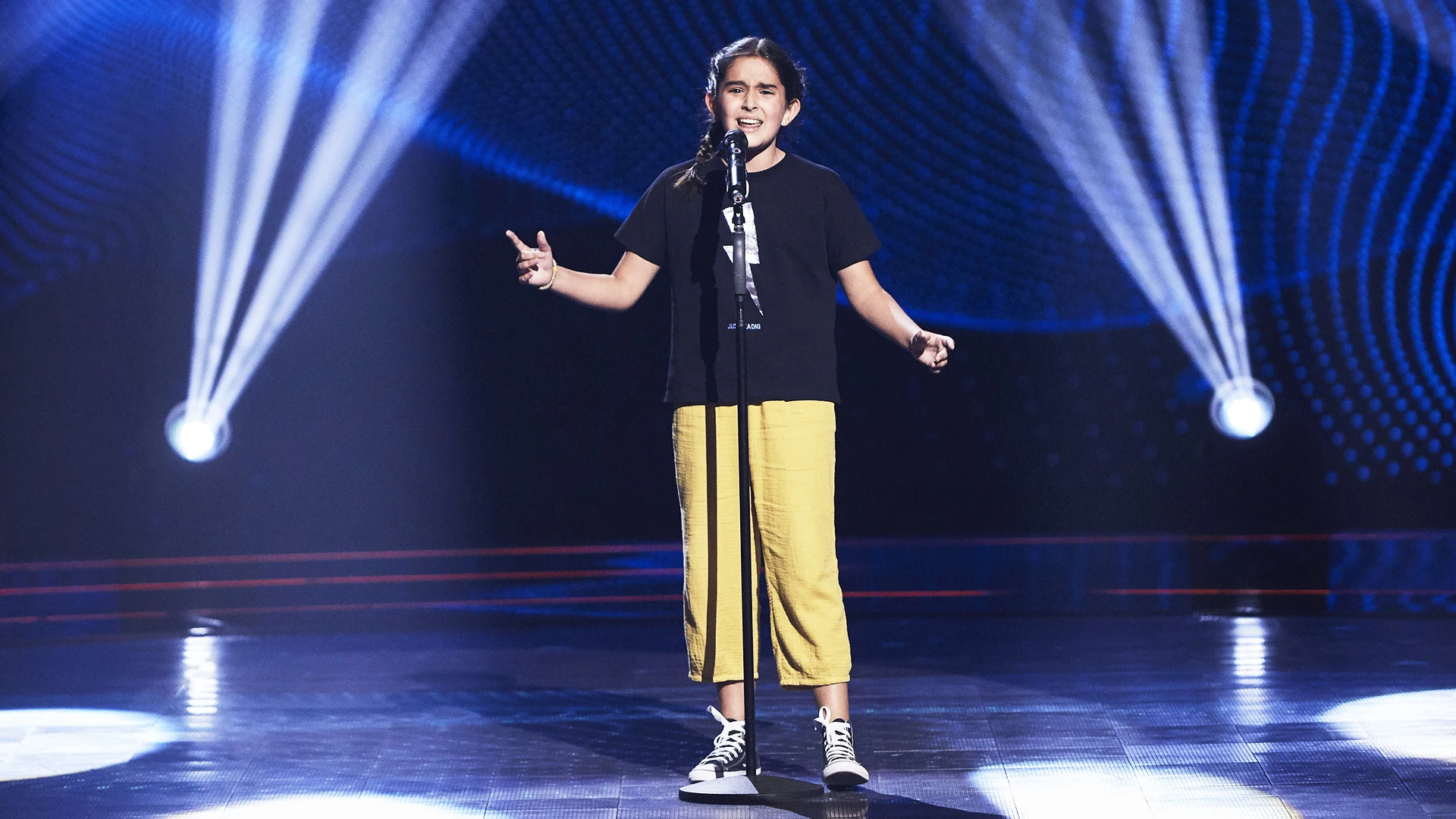 Actuación Salomé Iranzo Salomé Iranzo canta ‘Qué bonita la vida’ en las Audiciones a ciegas de ‘La Voz Kids’