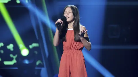 Actuación Claudia Domínguez Claudia Domínguez canta ‘Eternal flame’ en las Audiciones a ciegas de ‘La Voz Kids’