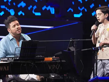 Pablo López canta con Alberto Guzmán el tema ‘No!’ tras sumarlo a su equipo en ‘La Voz Kids’ Pablo López canta con Alberto Guzmán el tema ‘No!’ tras sumarlo a su equipo en ‘La Voz Kids’