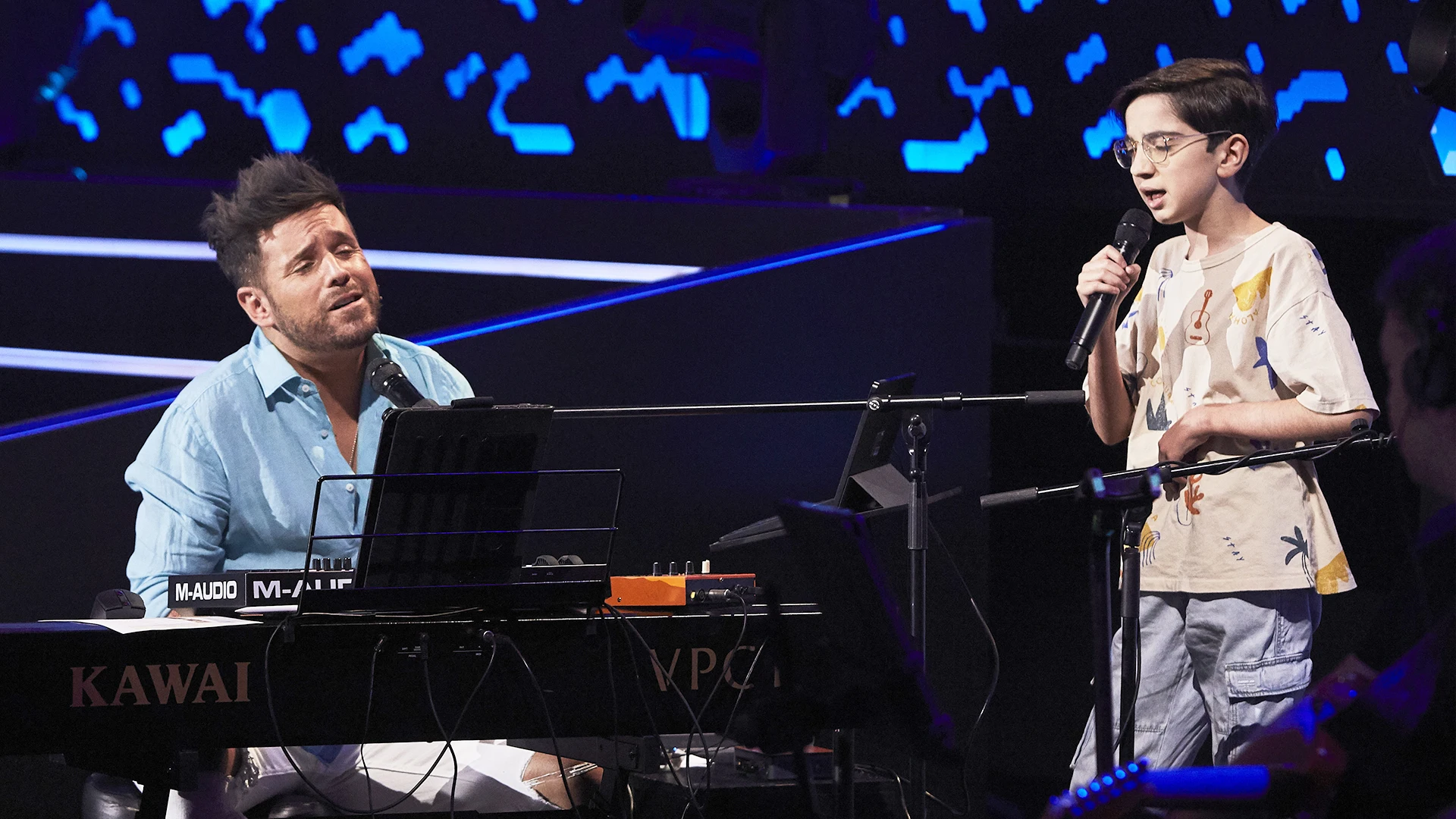 Pablo L&oacute;pez canta con Alberto Guzm&aacute;n el tema &lsquo;No!&rsquo; tras sumarlo a su equipo en &lsquo;La Voz Kids&rsquo;