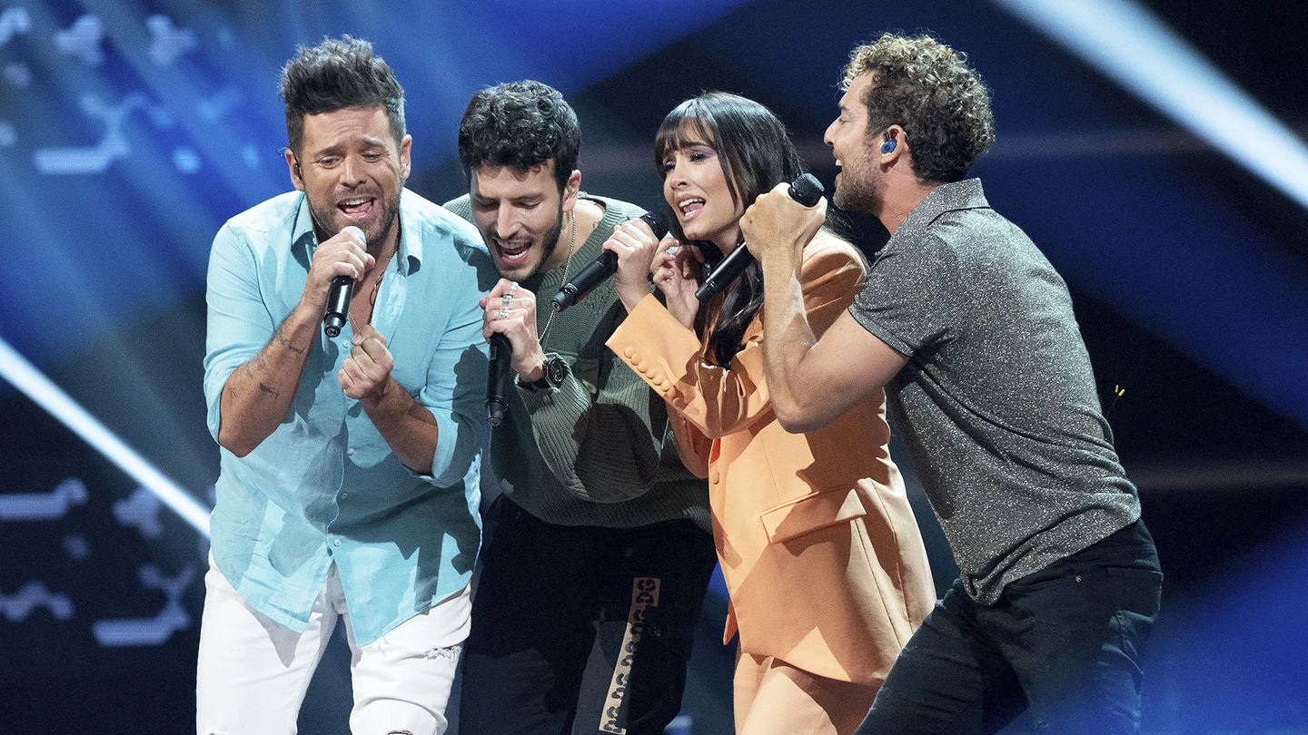 Aitana, David Bisbal, Pablo López y Sebastián Yatra inauguran 'La Voz Kids' con un espectacular show Aitana, David Bisbal, Pablo López y Sebastián Yatra inauguran 'La Voz Kids' con un espectacular show