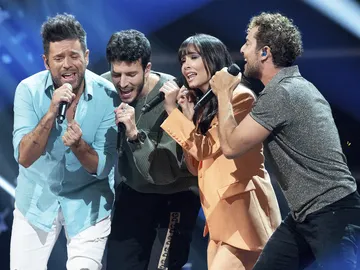 Aitana, David Bisbal, Pablo López y Sebastián Yatra inauguran 'La Voz Kids' con un espectacular show Aitana, David Bisbal, Pablo López y Sebastián Yatra inauguran 'La Voz Kids' con un espectacular show