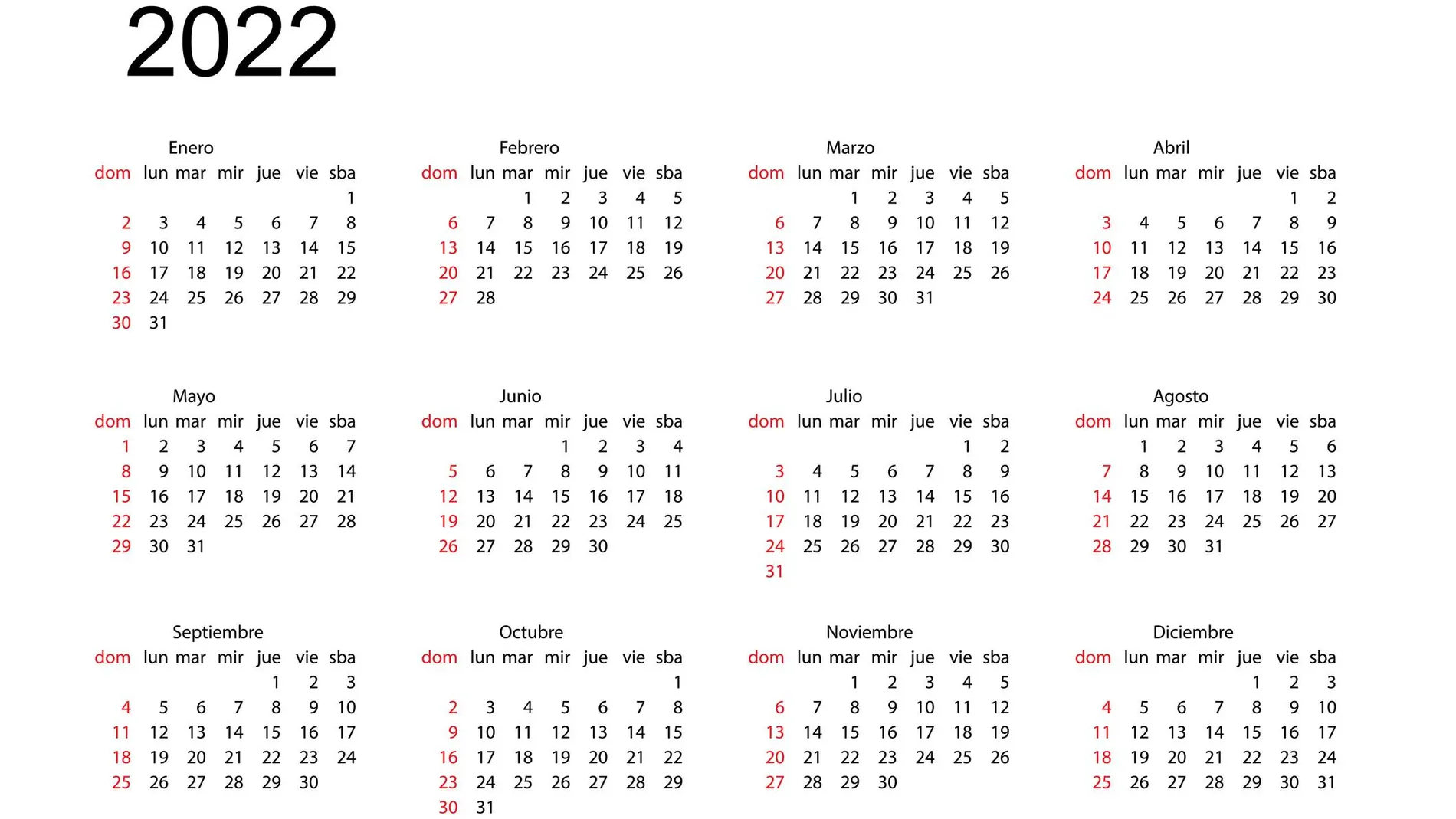 Calendario laboral 2022: Días festivos y puentes para hacer una escapada en junio