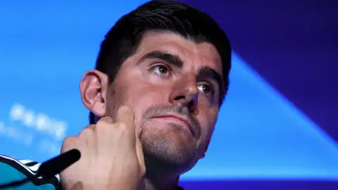 Courtois, la víspera de la final de la Champions Courtois, la víspera de la final de la Champions