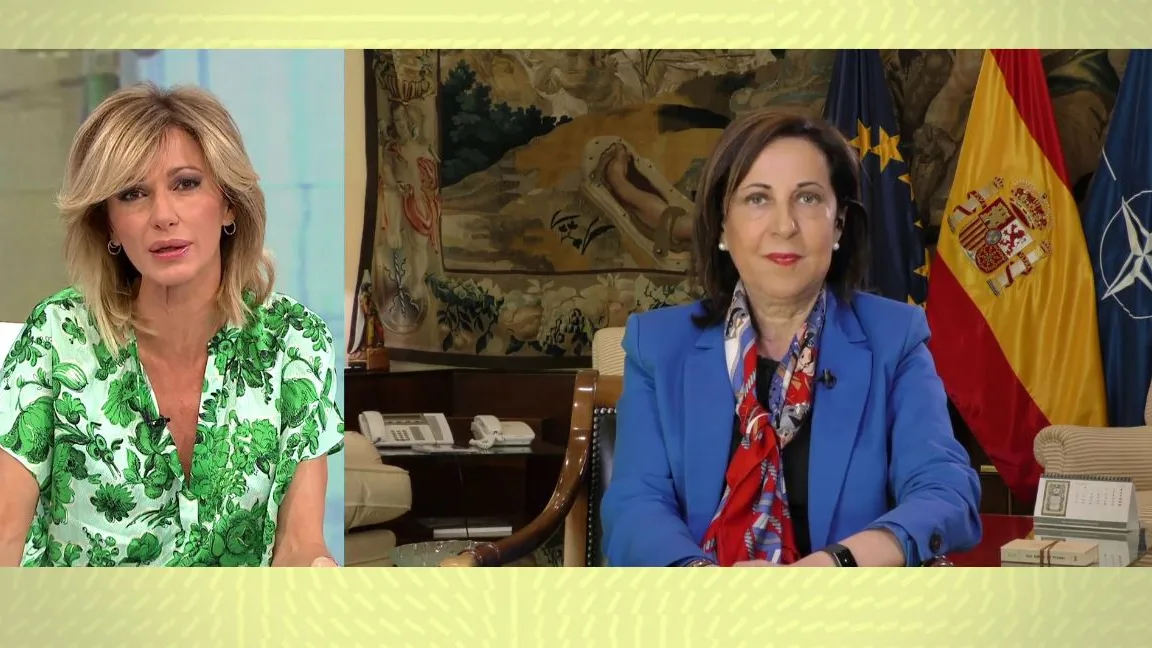Margarita Robles y Susanna Griso. Margarita Robles y Susanna Griso.