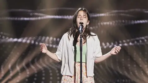 Actuación María Arilla María Arilla canta ‘On my own’ en las Audiciones a ciegas de ‘La Voz Kids’