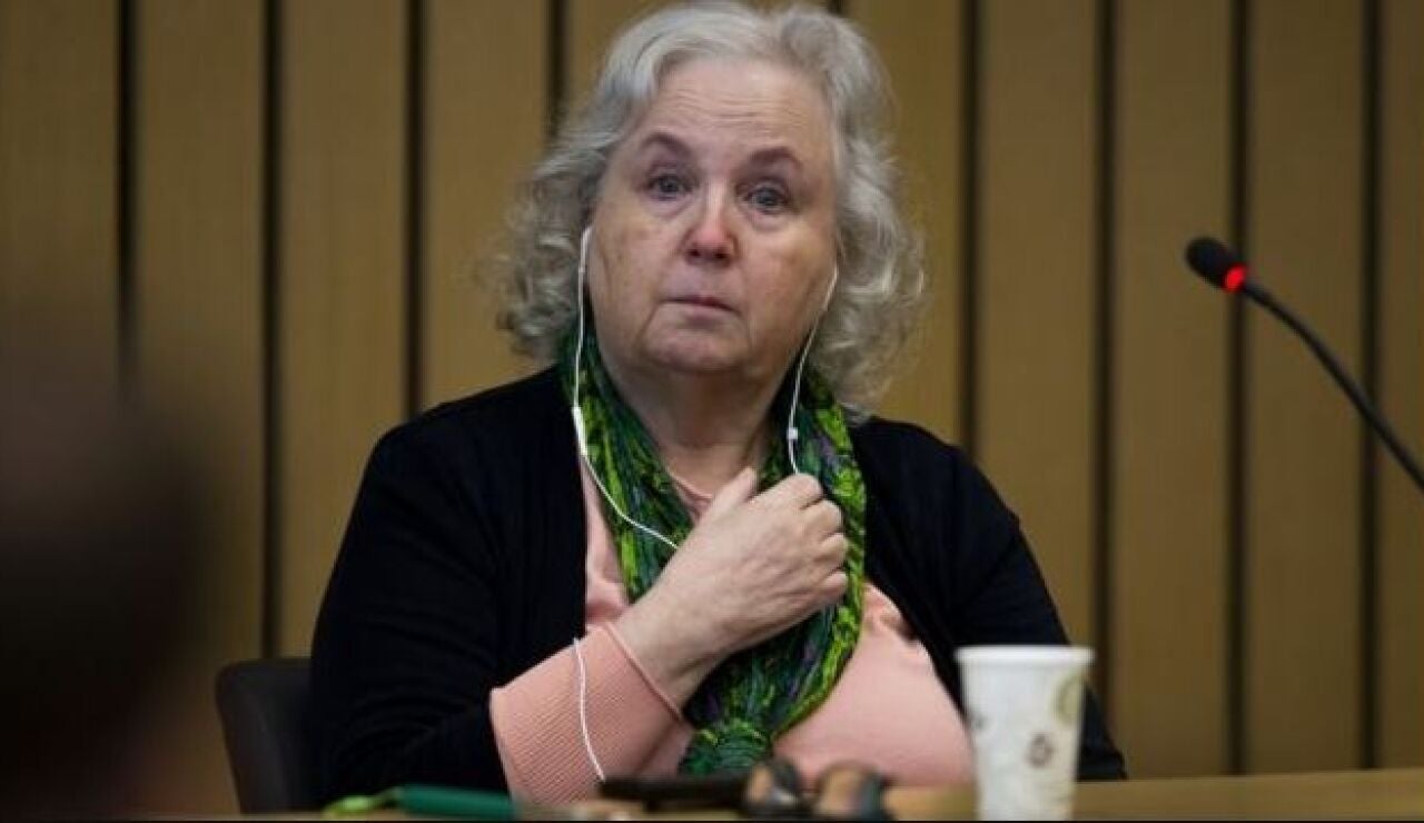  Nancy Crampton Brophy durante el juicio