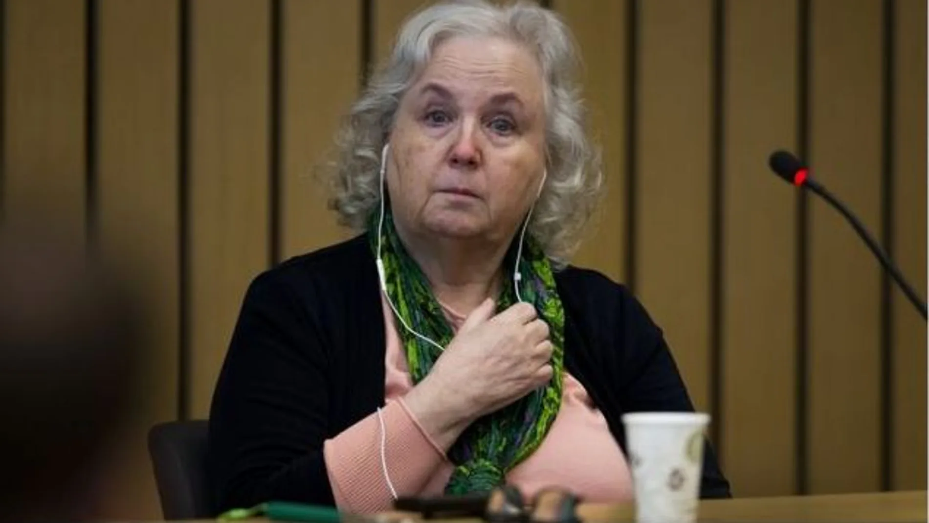  Nancy Crampton Brophy durante el juicio
