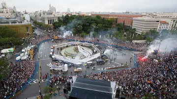 Así sería la celebración del Real Madrid en Cibeles si gana la Champions League Así sería la celebración del Real Madrid en Cibeles si gana la Champions League
