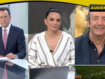 Antena 3 Noticias 1 FS lidera la Sobremesa del sábado y 'El Chiringuito de Jugones' arrasa en Mega con su especial por la final de la Champions