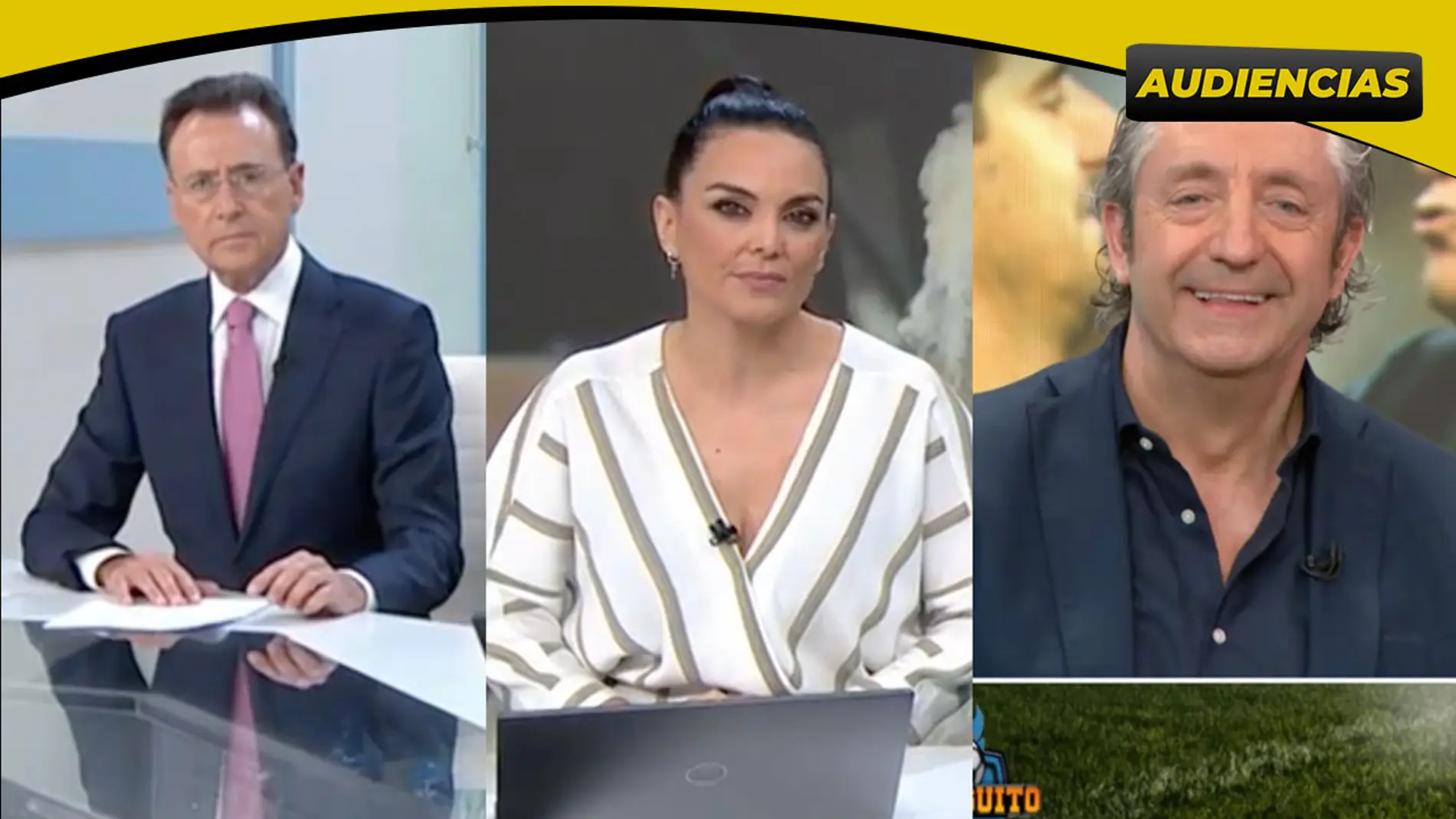 Antena 3 Noticias 1 FS lidera la Sobremesa del sábado y &#39;El Chiringuito de Jugones&#39; arrasa en Mega con su especial por la final de la Champions