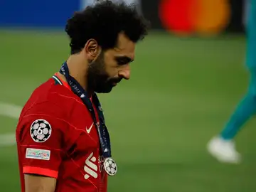 Salah tras la final de la Champions League Salah tras la final de la Champions League