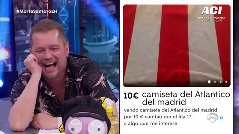 "Vendo camiseta del Atlántico del Madrid": Los cómicos de 'El Hormiguero 3.0' repasan los anuncios más locos de "Wallapuff" "Vendo camiseta del Atlántico del Madrid": Los cómicos de 'El Hormiguero 3.0' repasan los anuncios más locos de "Wallapuff"