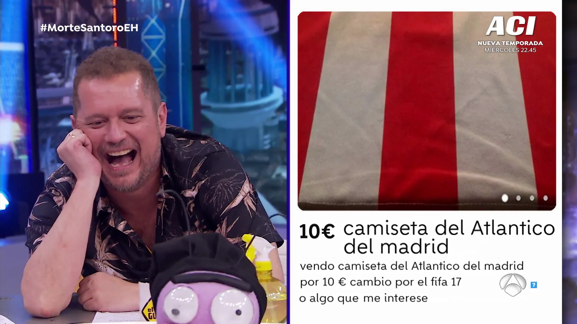 "Vendo camiseta del Atl&aacute;ntico del Madrid": Los c&oacute;micos de 'El Hormiguero 3.0' repasan los anuncios m&aacute;s locos de "Wallapuff" 