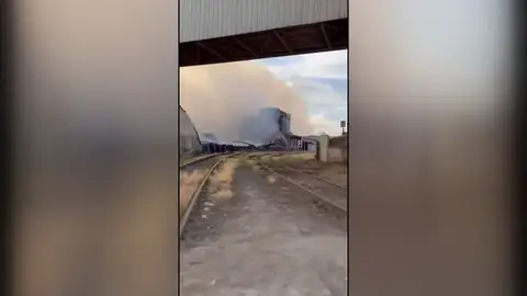 El segundo almacén de grano más importante de Ucrania, calcinado por Rusia El segundo almacén de grano más importante de Ucrania, calcinado por Rusia